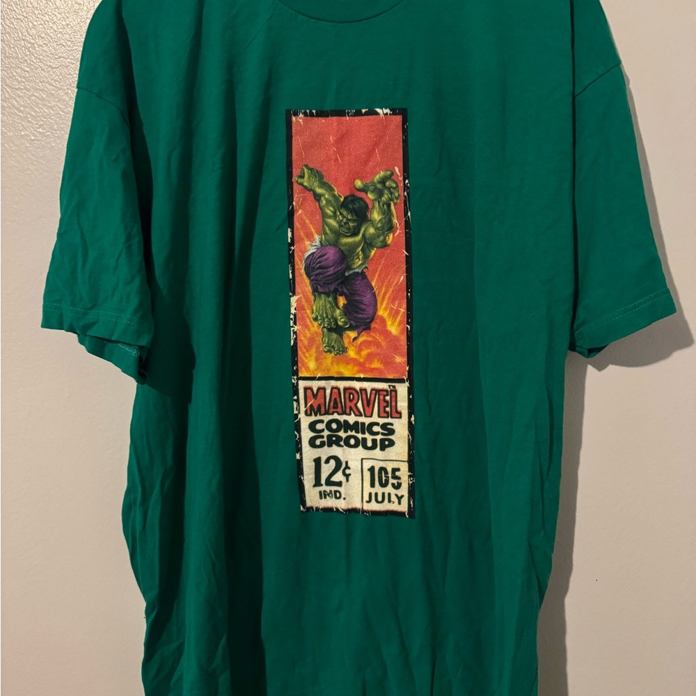 Marvel Hulk Green Graphic T-Shirt